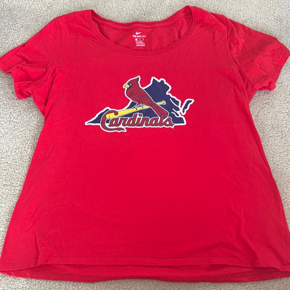 NWOT Nike Cardinals Baseball Tee XL